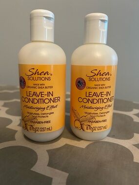 Shea Solutions Leave-In Conditioner Moisturizing Made w/Organic Shea Butter
